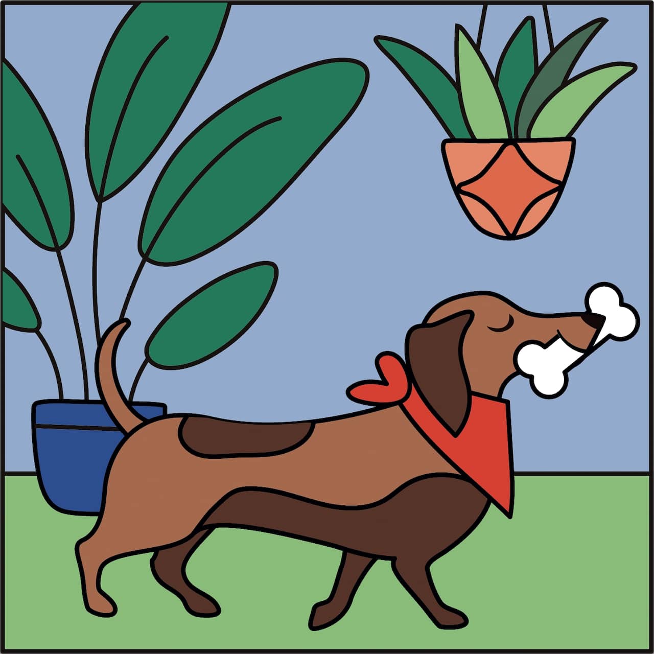 Mini Spring Dog Canvas Painting Kit by Craft Smart®